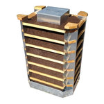 Jany Potager composteur VERTIKA - Dimensions : 50 x 65cm - H. 100cm - Made in France