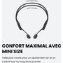 Voir la diapositive 3 : SHOKZ Casque OpenRun Pro Mini Noir