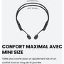 Voir la diapositive 3 : SHOKZ Casque OpenRun Pro Mini Noir