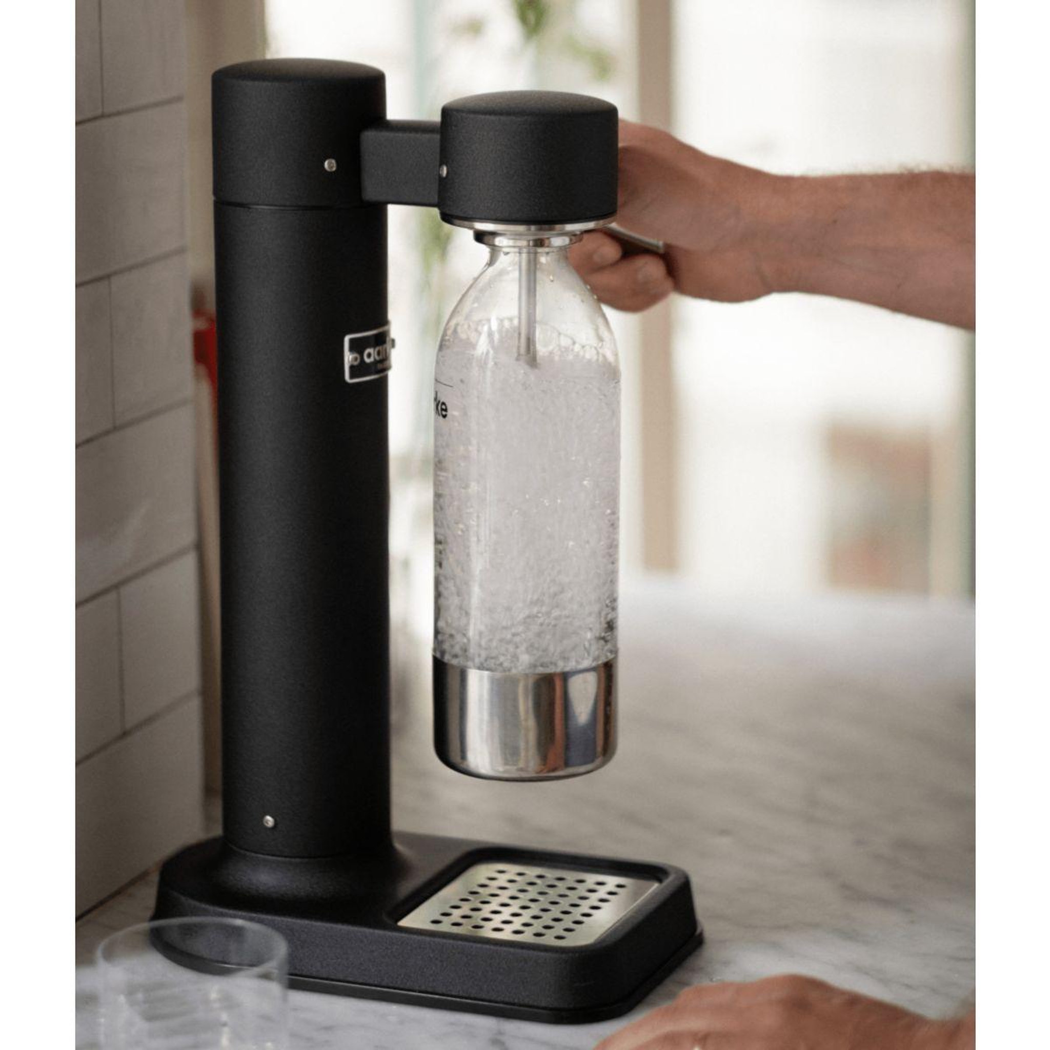 Voir la diapositive 3 : AARKE Machine à soda carbonator 3 noir mat