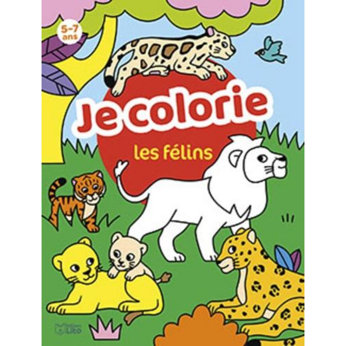 JE COLORIE LES FELINS, Martinez Emma