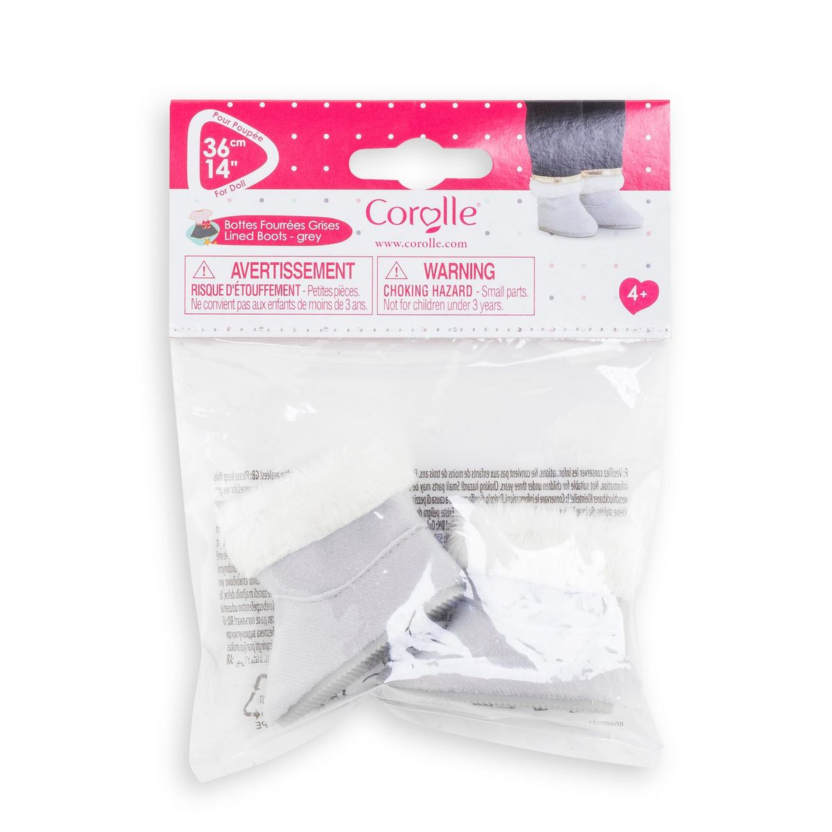 Corolle Bottes Fourrées pour Poupée ma Corolle