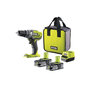 Voir la diapositive 1 : Ryobi Perceuse-visseuse RYOBI - R18DD3-215S - 18V One+ - 2 Batteries 1.5Ah - 1 Chargeur