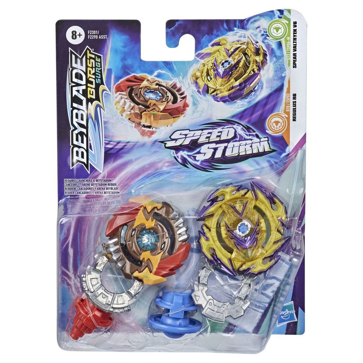 HASBRO Beyblade Burst Surge SpeedStorm - Pack de 2 Asst