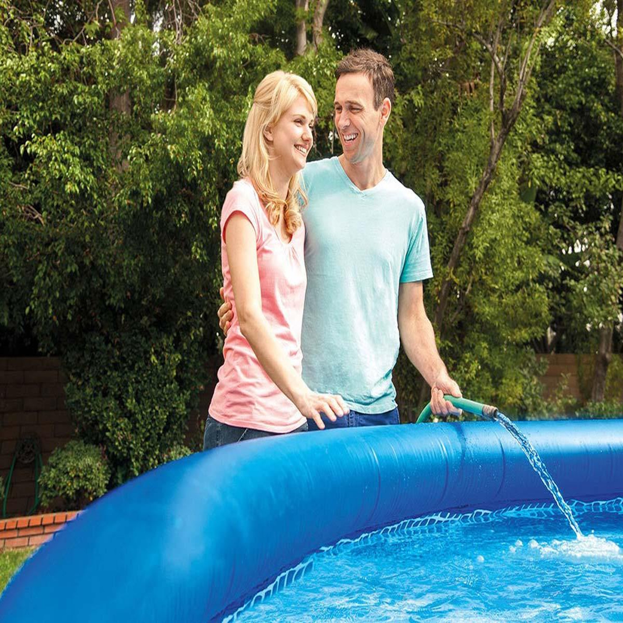 Voir la diapositive 2 : INTEX Piscine autoportée easy set 4,57 x 0,84 m - intex