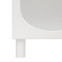 Voir la diapositive 2 : Atmosphera Kids Commode Enfant 4 Niches  Tara  76cm Blanc