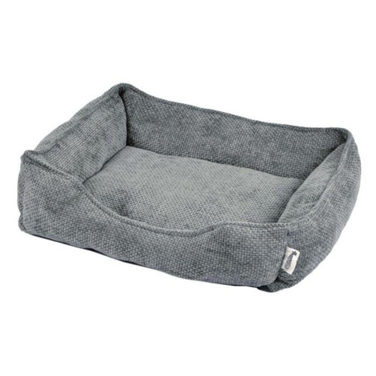 Paris Prix Panier pour Chien & Chat en Velours  Granit  65cm Gris