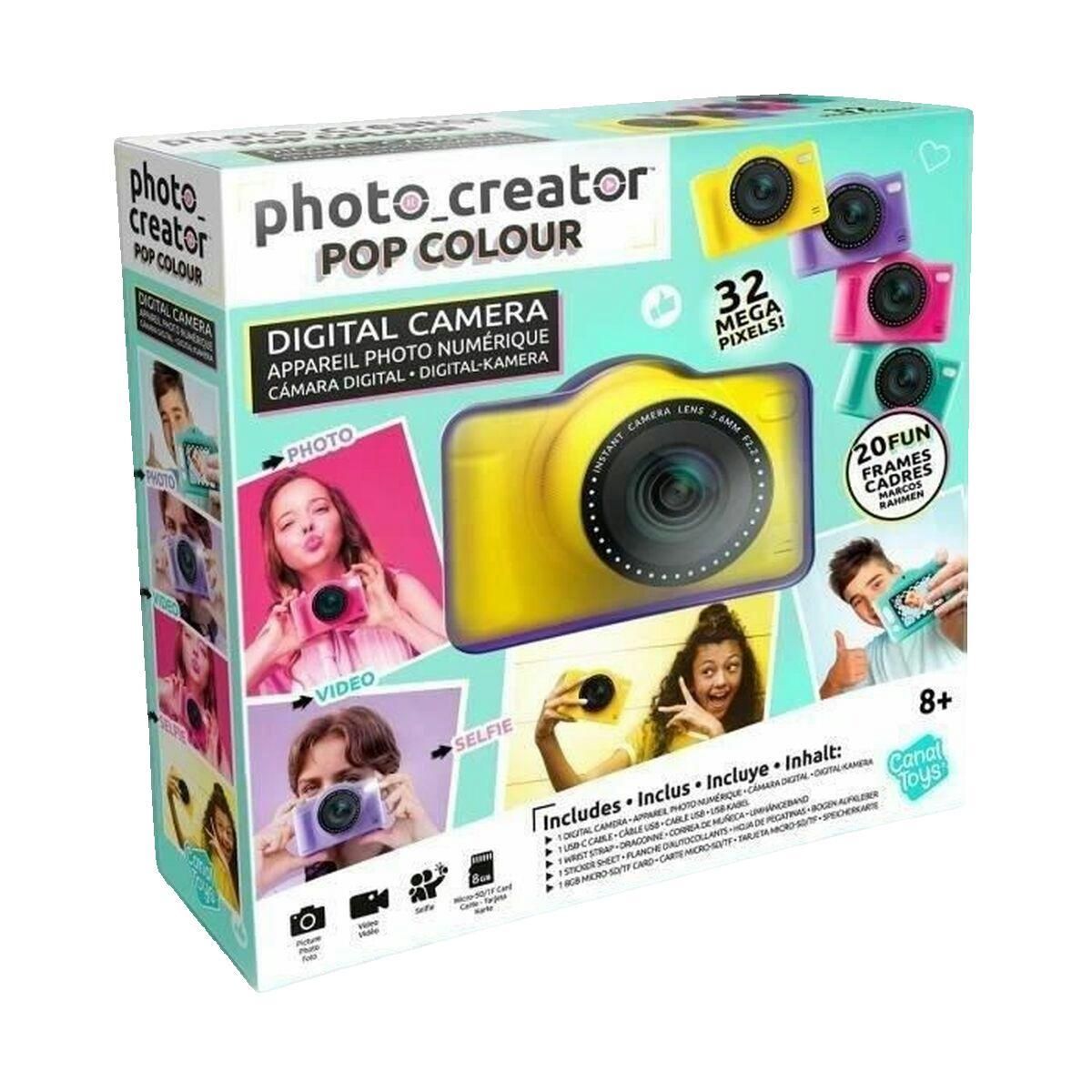 PHOTO CREATOR Appareil photo numérique Canal Toys Photo Creator jaune