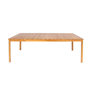 Voir la diapositive 3 : SWEEEK Table de jardin SENORA acacia avec coins arrondis, 10 places, 200 x 100 x 75 cm