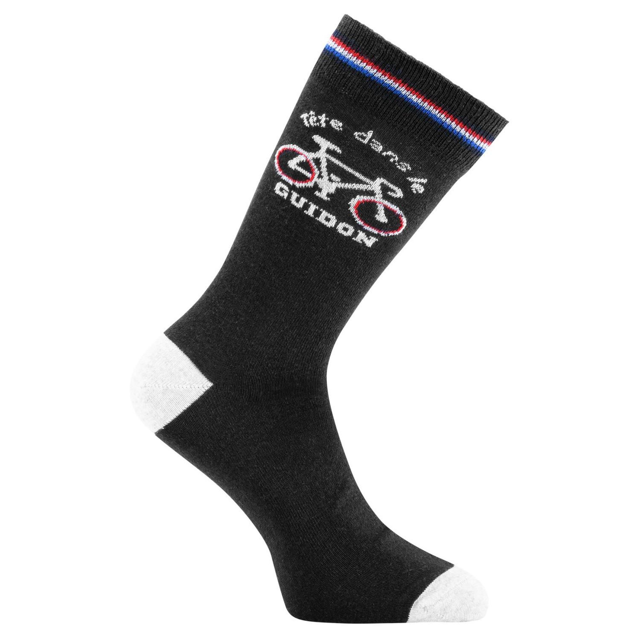 Voir la diapositive 3 : TWINDAY Lots de 2 paires de chaussettes de ville homme tennis & vélo