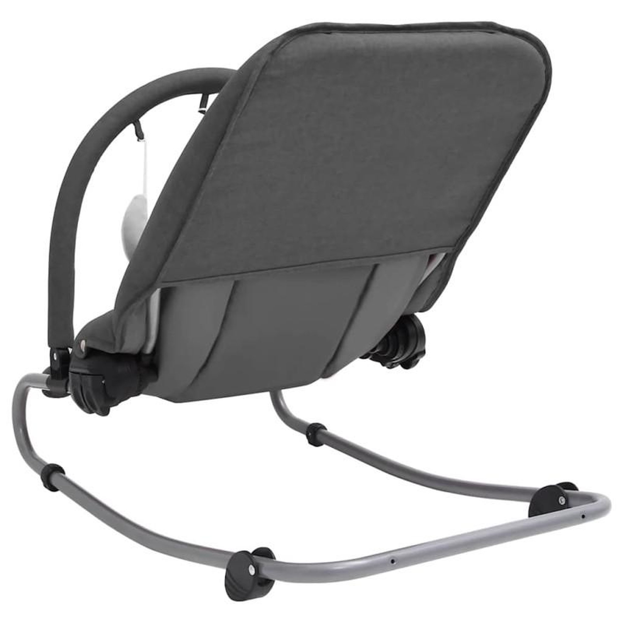 Voir la diapositive 5 : VIDAXL Transat pour bébé Anthracite Acier