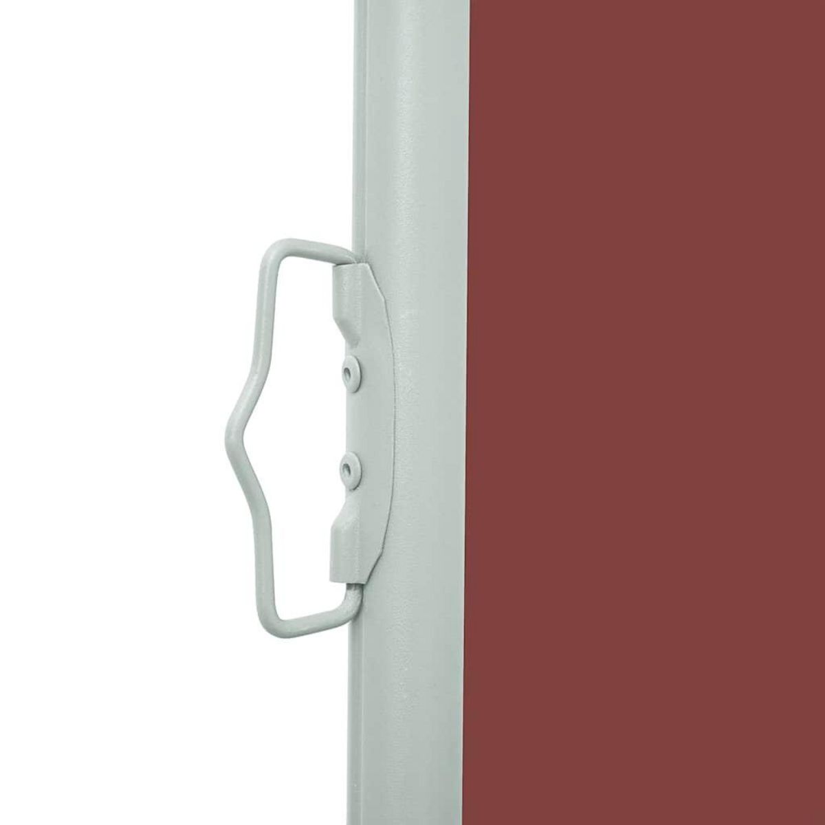 VIDAXL Auvent lateral retractable de patio 140x500 cm Marron