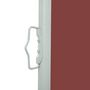 Voir la diapositive 4 : VIDAXL Auvent lateral retractable de patio 140x500 cm Marron