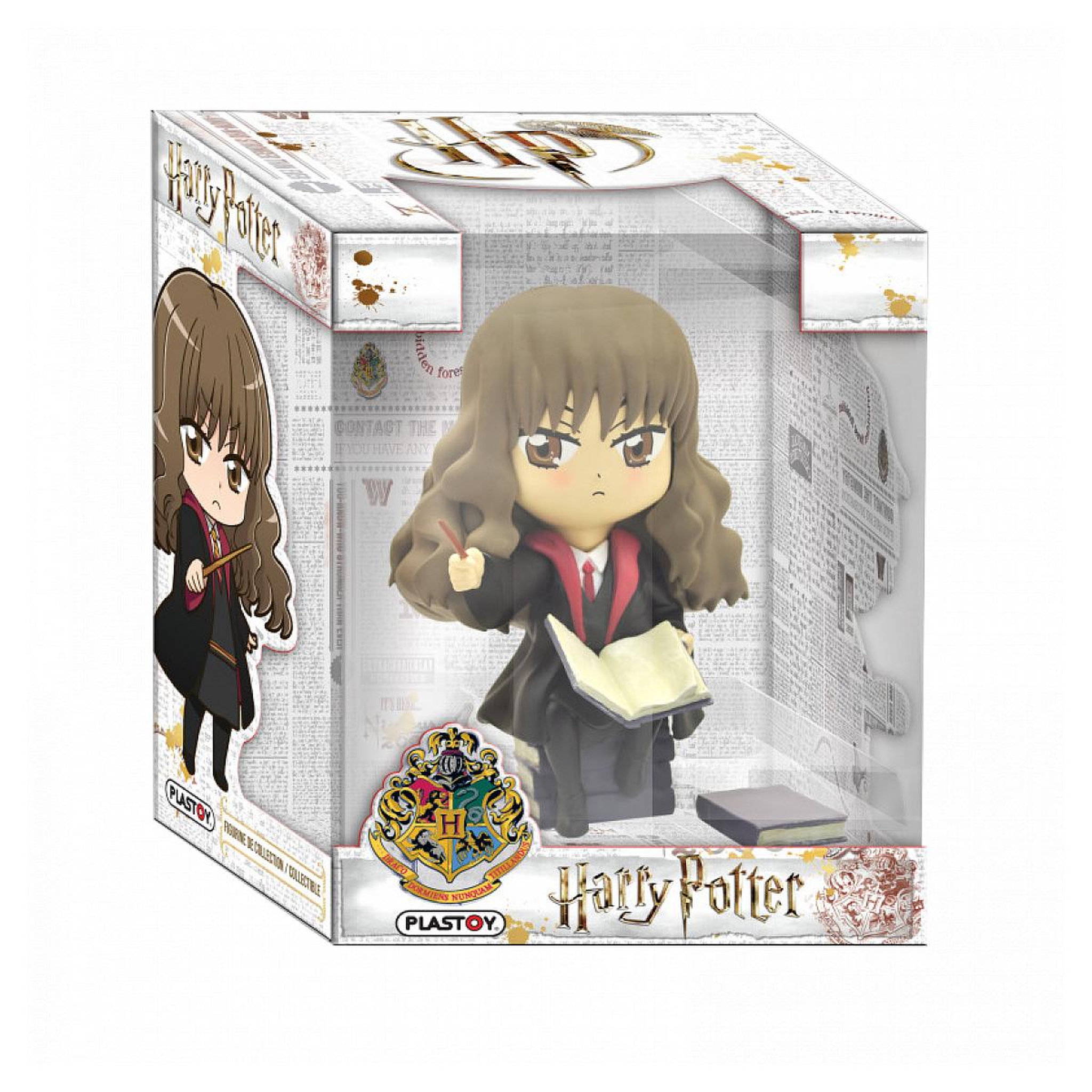 Voir la diapositive 2 : Plastoy Figurine Hermione Granger etudiant un sort