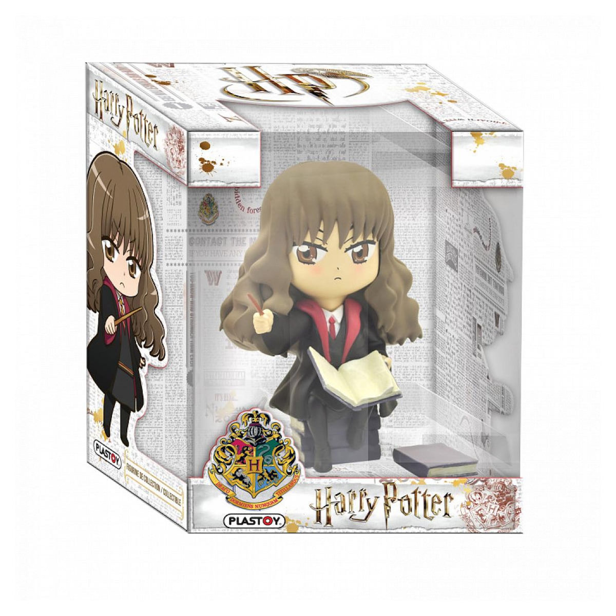 Plastoy Figurine Hermione Granger etudiant un sort