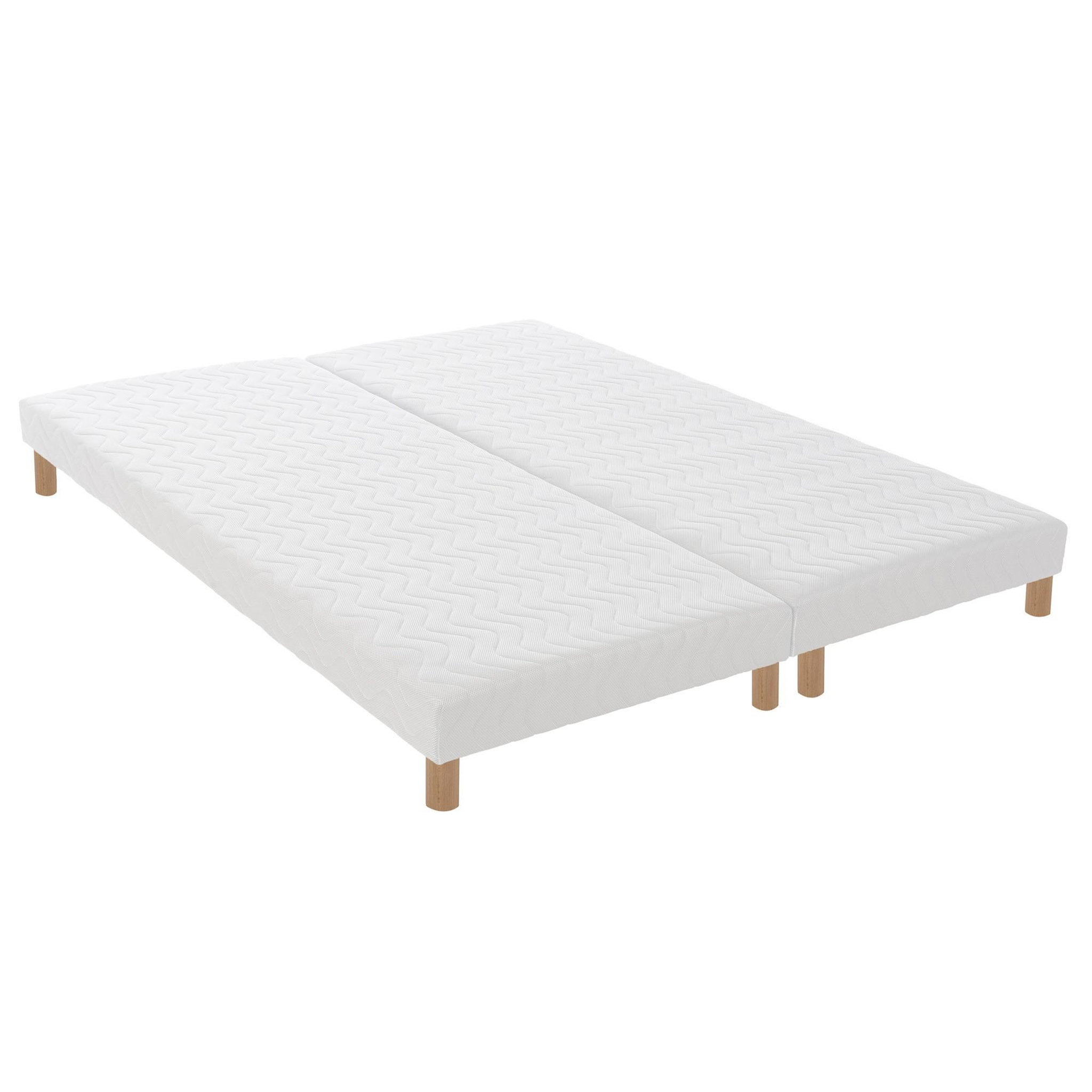 Voir la diapositive 6 : IDLITERIE Ensemble Matelas 100% latex 5 zones ORIGINEL + Sommier - Spécial Dos Sensible - Fabriqué en France