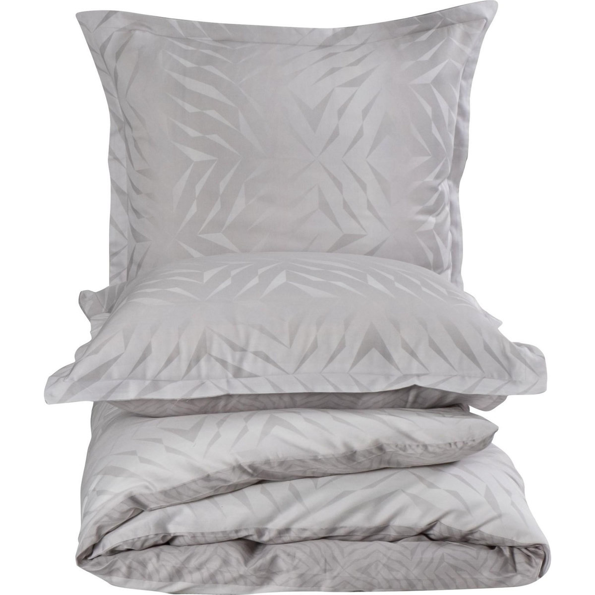 Home collection Parure Housse de couette 3 pcs 240x220 cm 100% satin de coton 82 fils imprimé. Duff