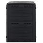 Voir la diapositive 3 : VIDAXL Composteur de jardin Noir 280 L Polypropylene