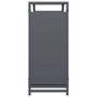 Voir la diapositive 6 : VIDAXL Portant de bois chauffage anthracite 90x28x65 cm