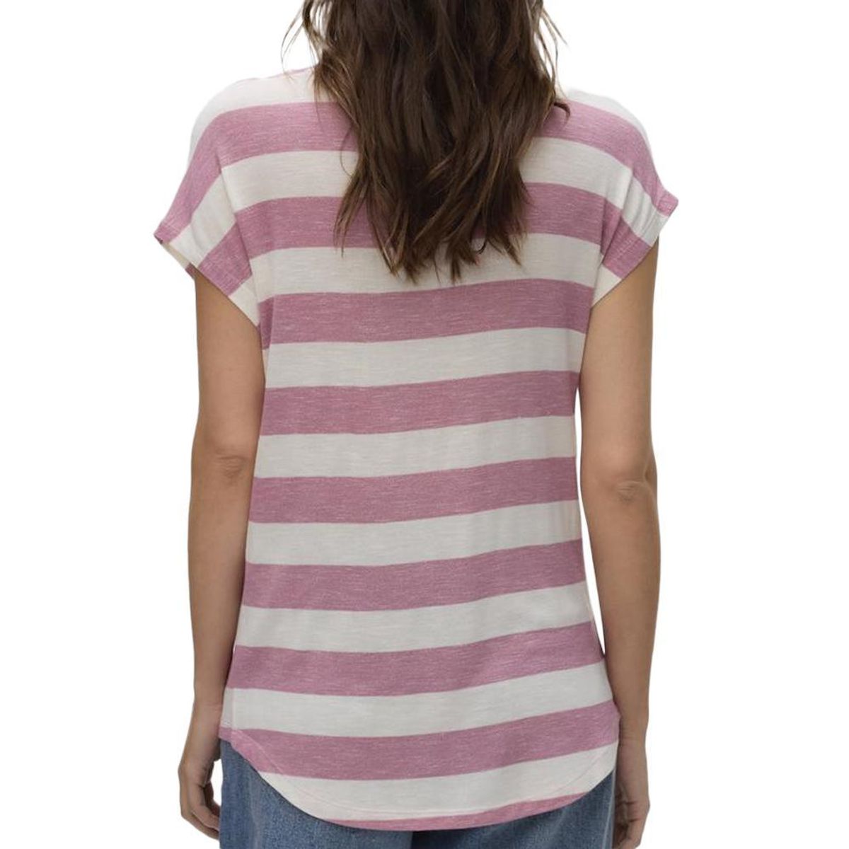 Vero Moda T Shirt Rayure /Blanc Femme Vero  oda Wide Stripe