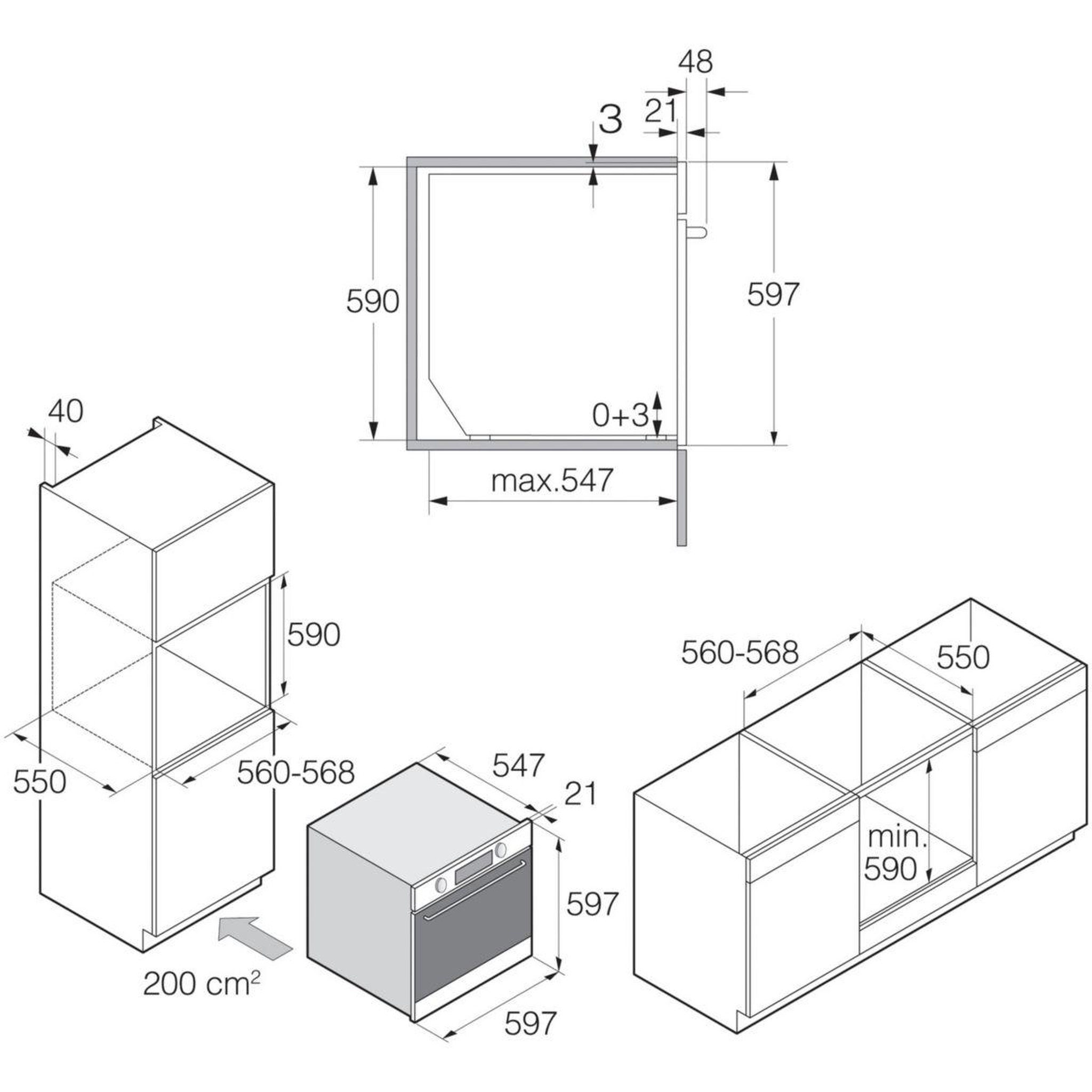 Voir la diapositive 4 : ASKO Four encastrable OP8664S