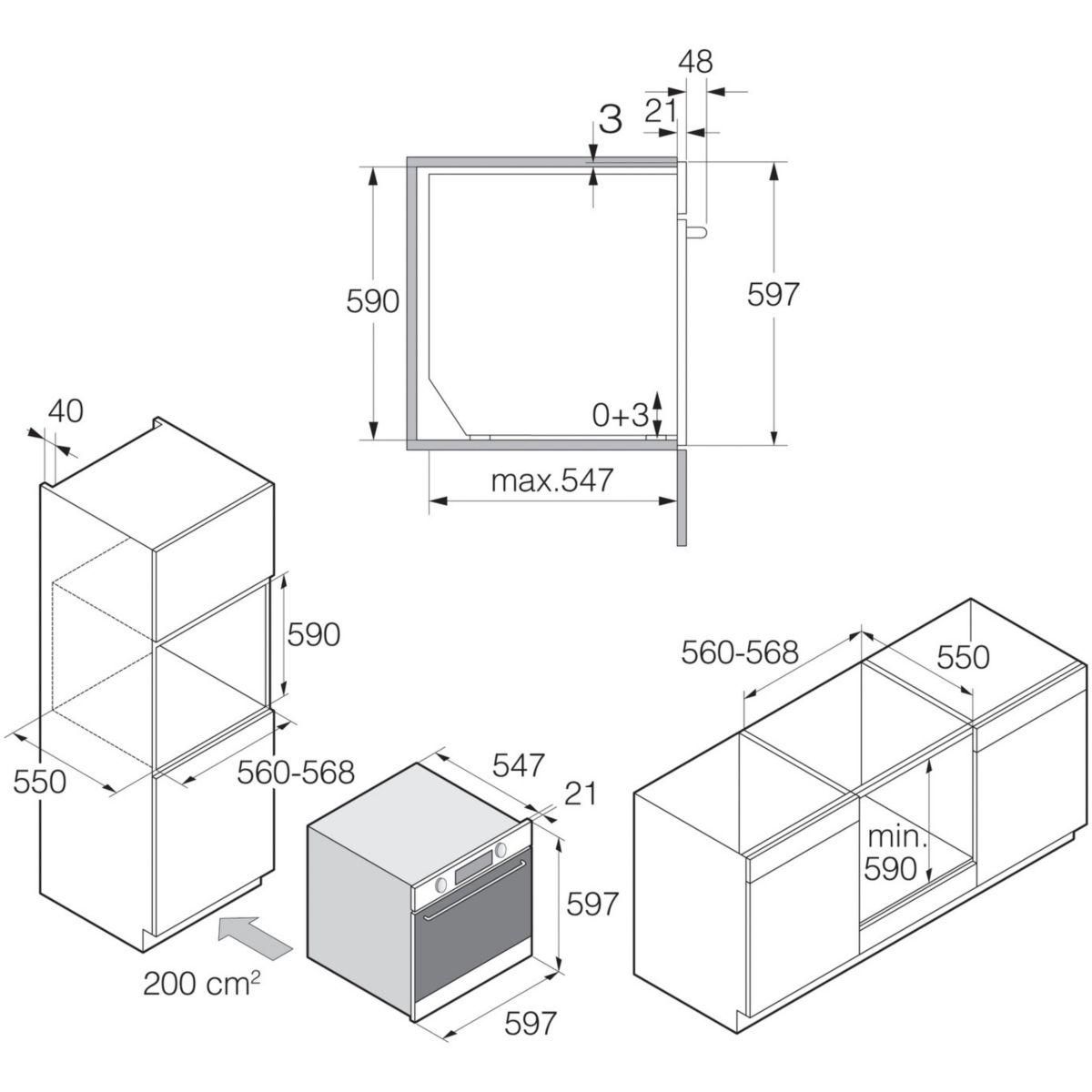 ASKO Four encastrable OP8664S