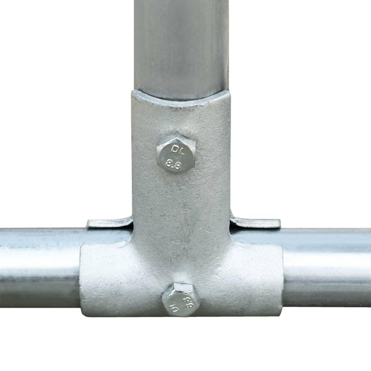 VIDAXL Poulailler d'exterieur 2,75 x 4 x 1,92 m Acier galvanise