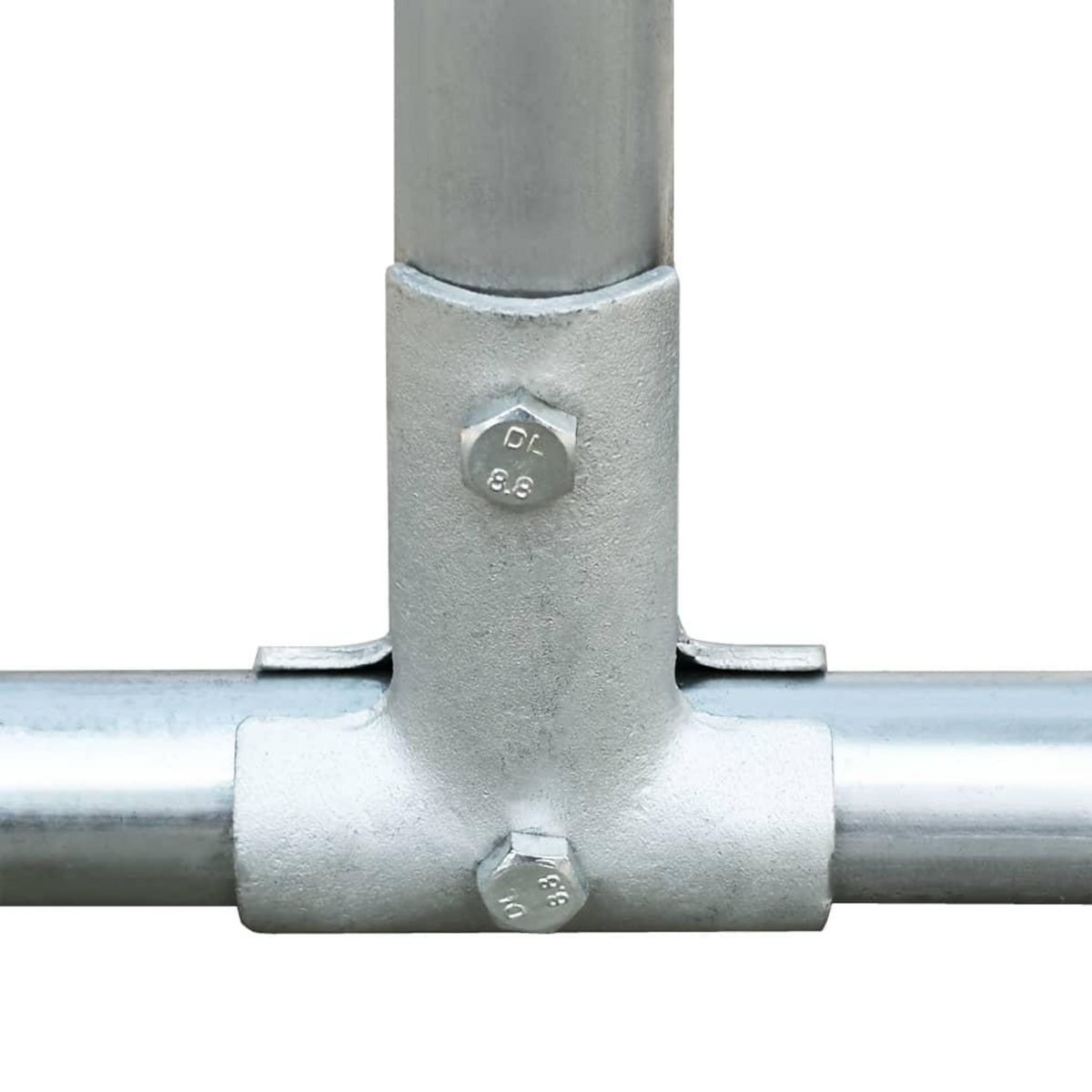 VIDAXL Poulailler d'exterieur 2,75 x 4 x 1,92 m Acier galvanise