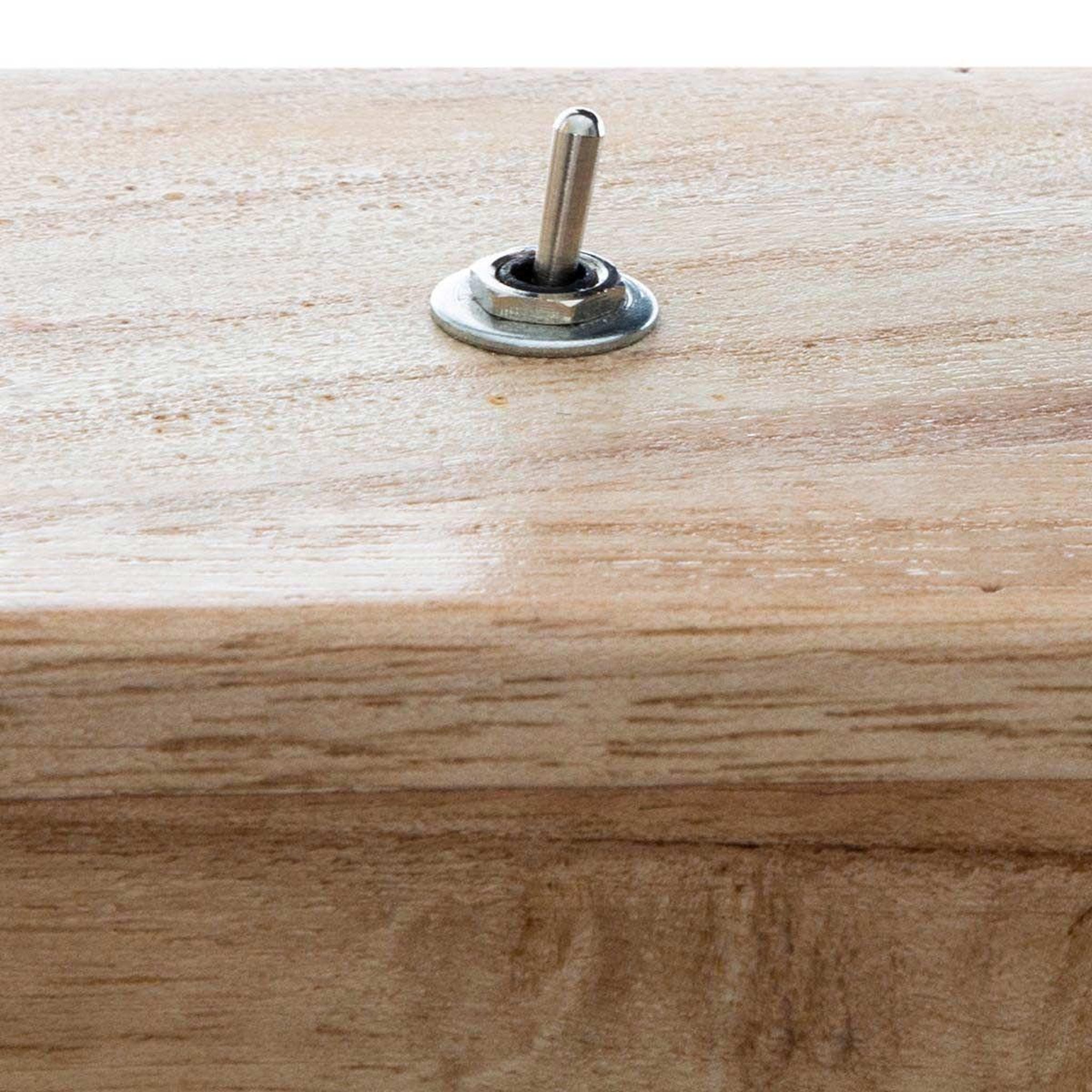 Voir la diapositive 2 : ATMOSPHERA Socle de lampe à poser  tibu  20cm naturel