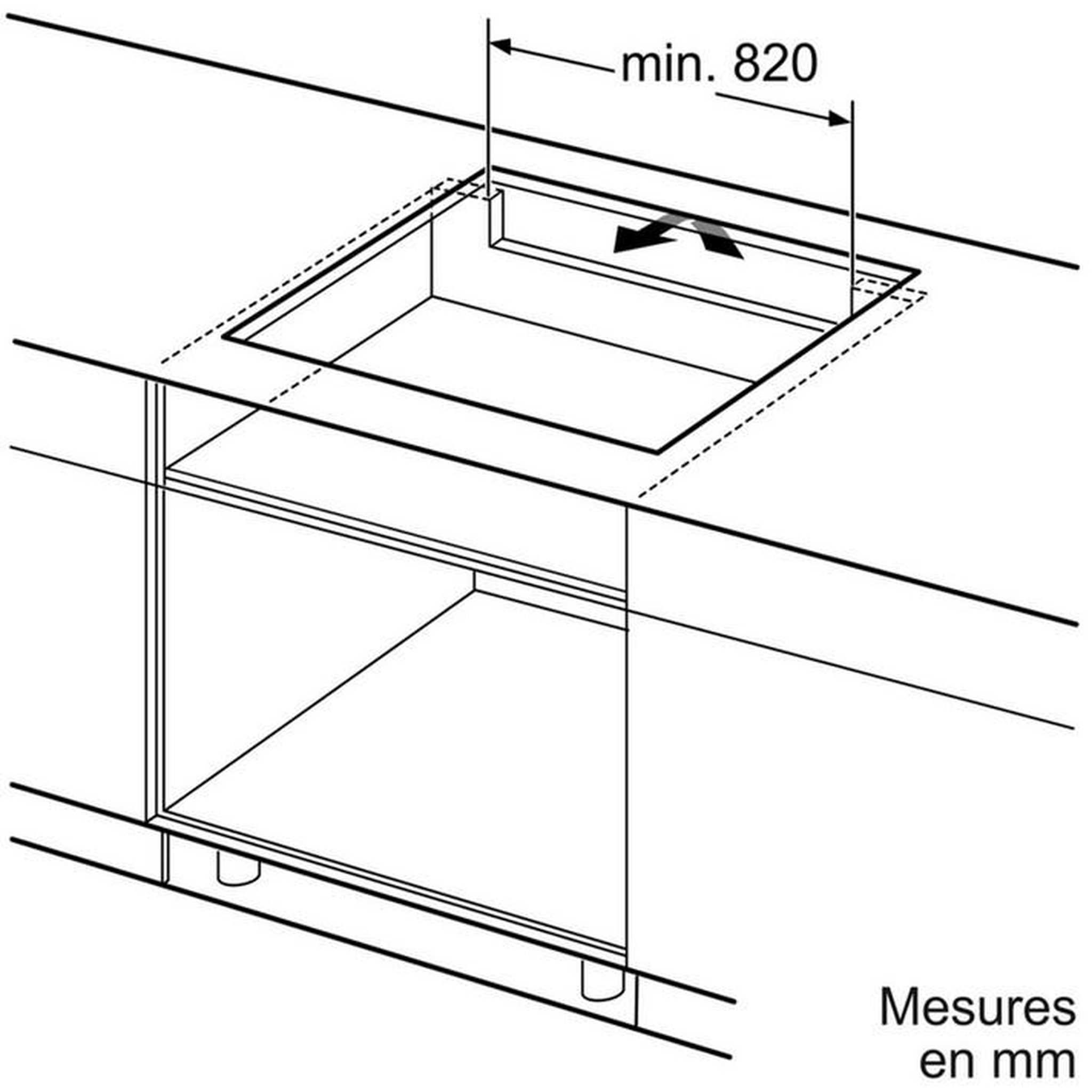 Voir la diapositive 4 : Siemens Table de cuisson à induction 90cm 5 feux 11100w noir - ex975lxc1f