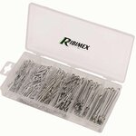 Ribitech Coffret de 550 goupilles fendues assorties