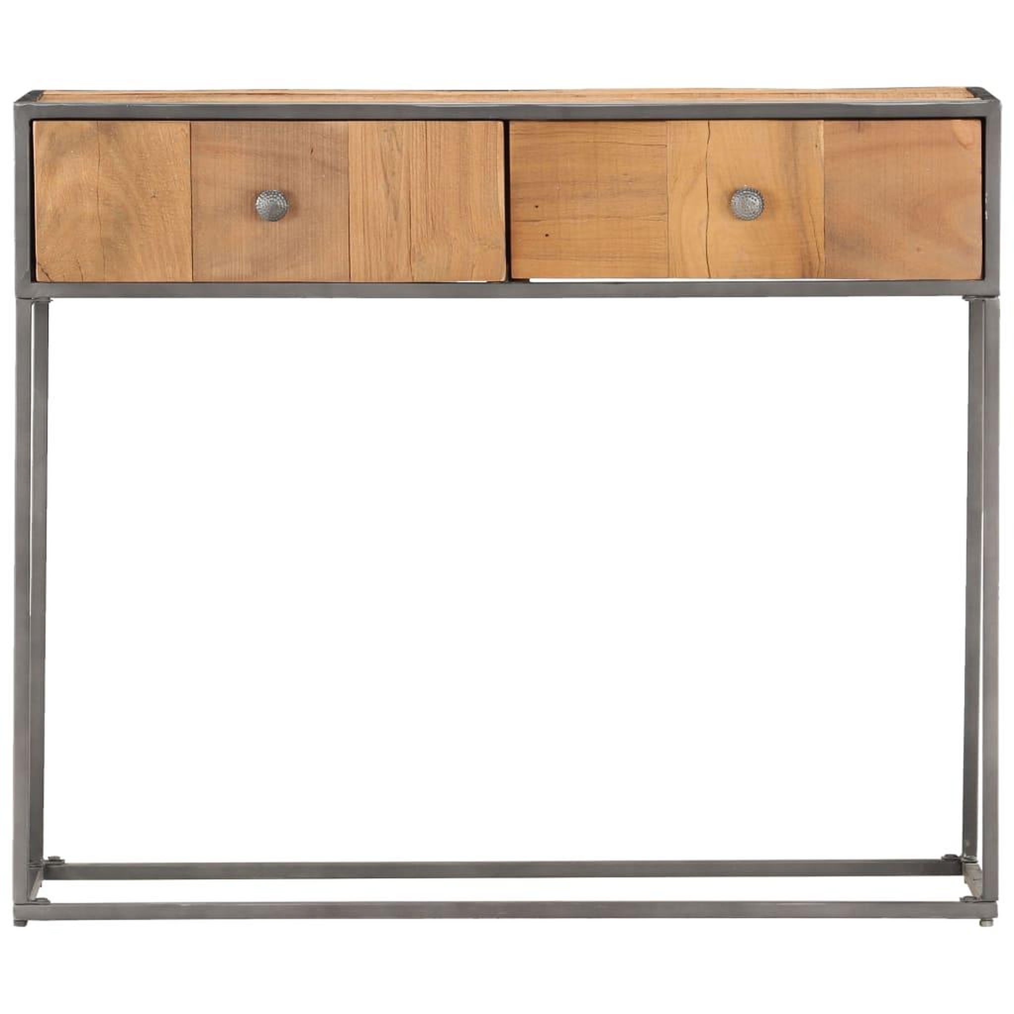 Voir la diapositive 3 : VIDAXL Table console 90x30x75 cm Bois de recuperation massif
