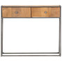 Voir la diapositive 3 : VIDAXL Table console 90x30x75 cm Bois de recuperation massif