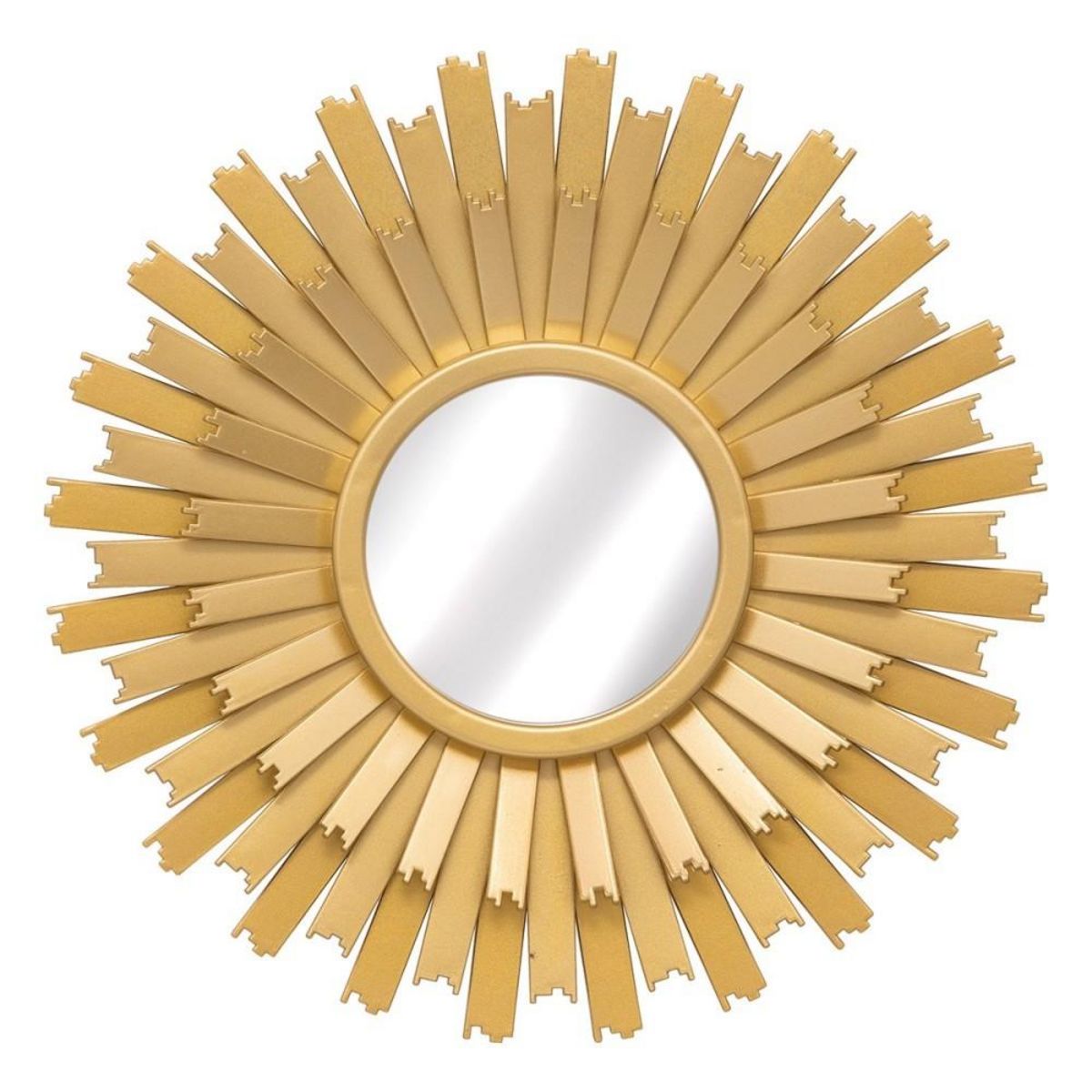 ATMOSPHERA Lot de 3 miroirs ronds Amed or D25