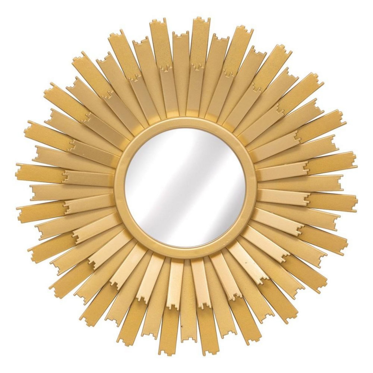 ATMOSPHERA Lot de 3 miroirs ronds Amed or D25