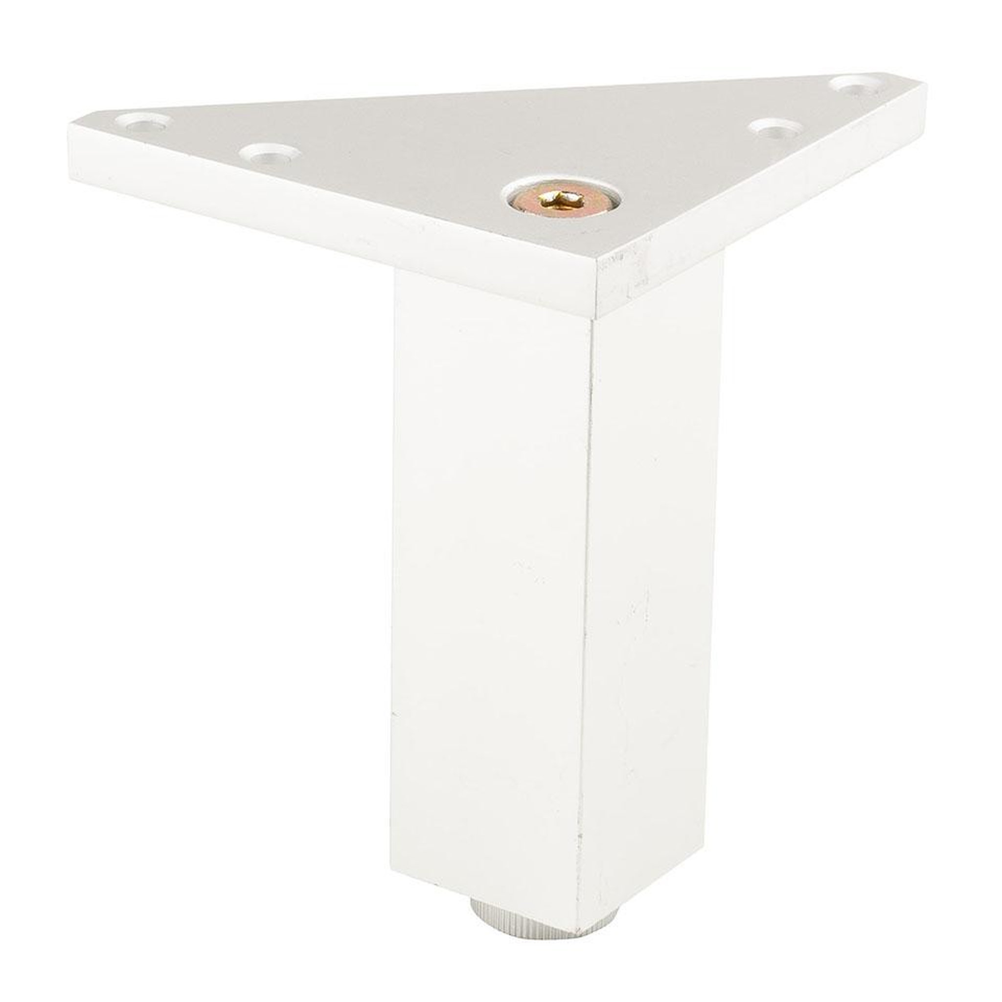 CENTRALE BRICO Pied de meuble fa002 100 mm réglable chrome mat