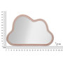 Voir la diapositive 6 : Paris Prix Miroir Mural en Velours  Cloud  90cm Rose