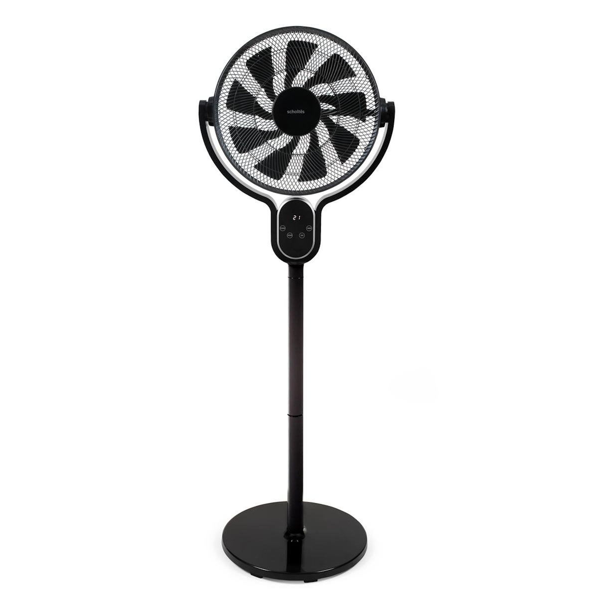 Scholtes Ventilateur sur pied 40cm 25w noir - SCUS800DT