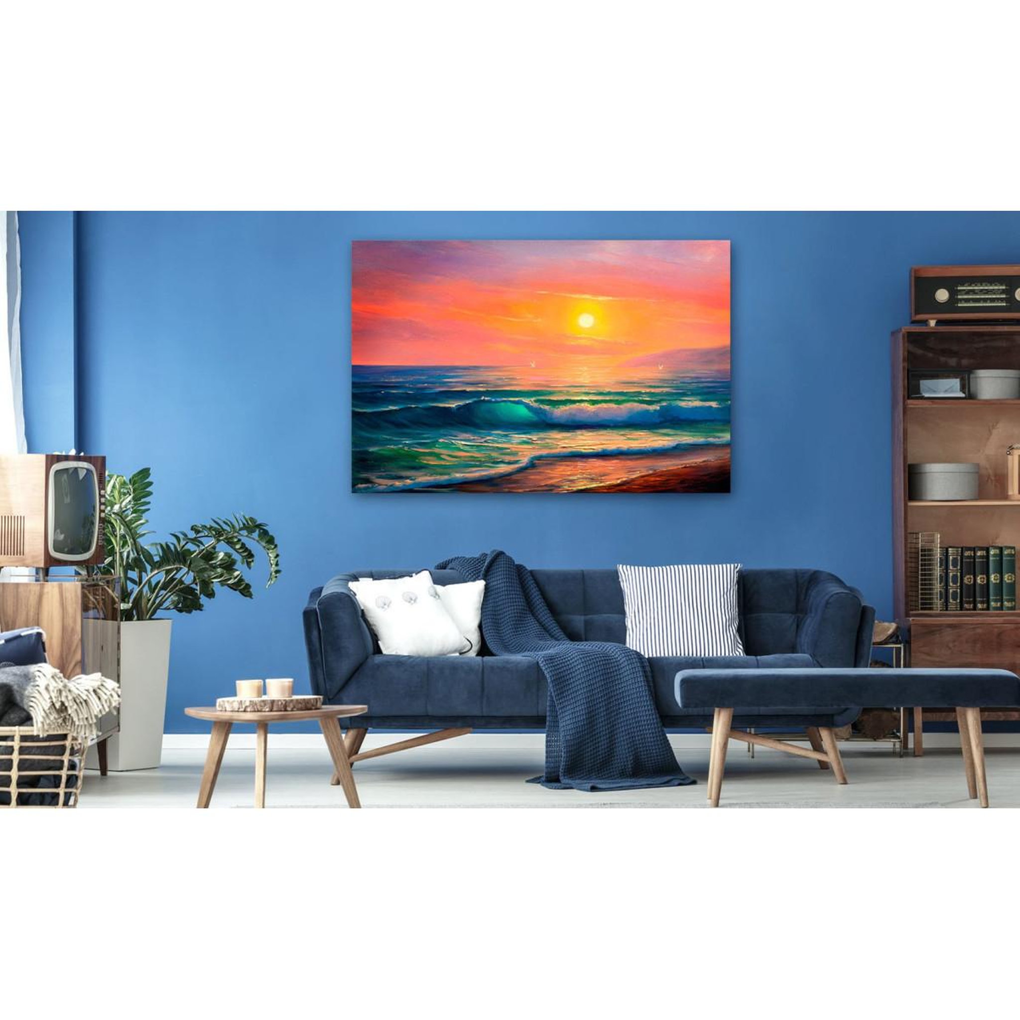 Voir la diapositive 2 : Paris Prix Tableau imprimé  sea dream