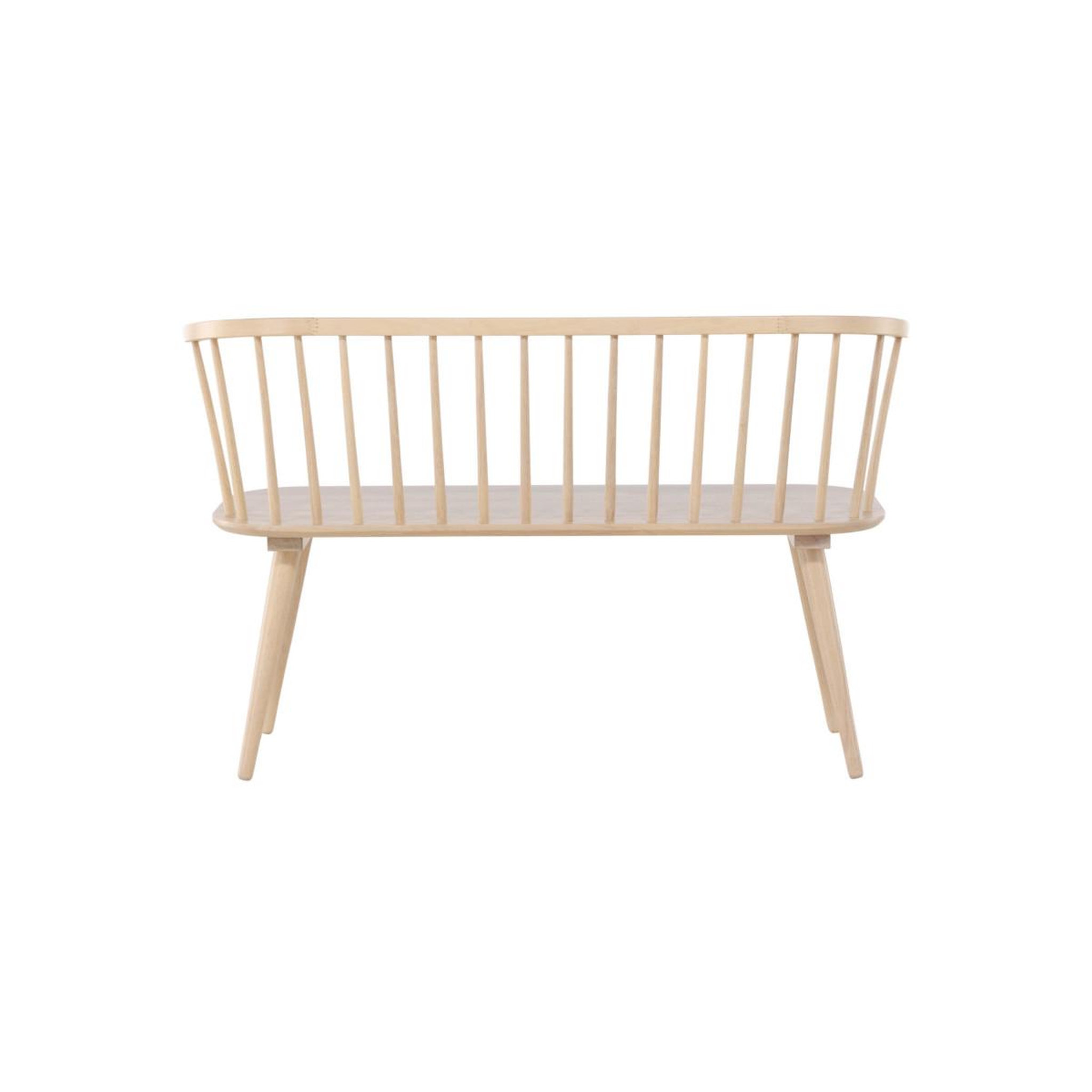 Voir la diapositive 5 : Paris Prix Banc design en bois  bobby  120cm naturel