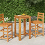 Voir la diapositive 1 : VIDAXL Table de bar de jardin 60x60x105 cm Bois d'acacia solide