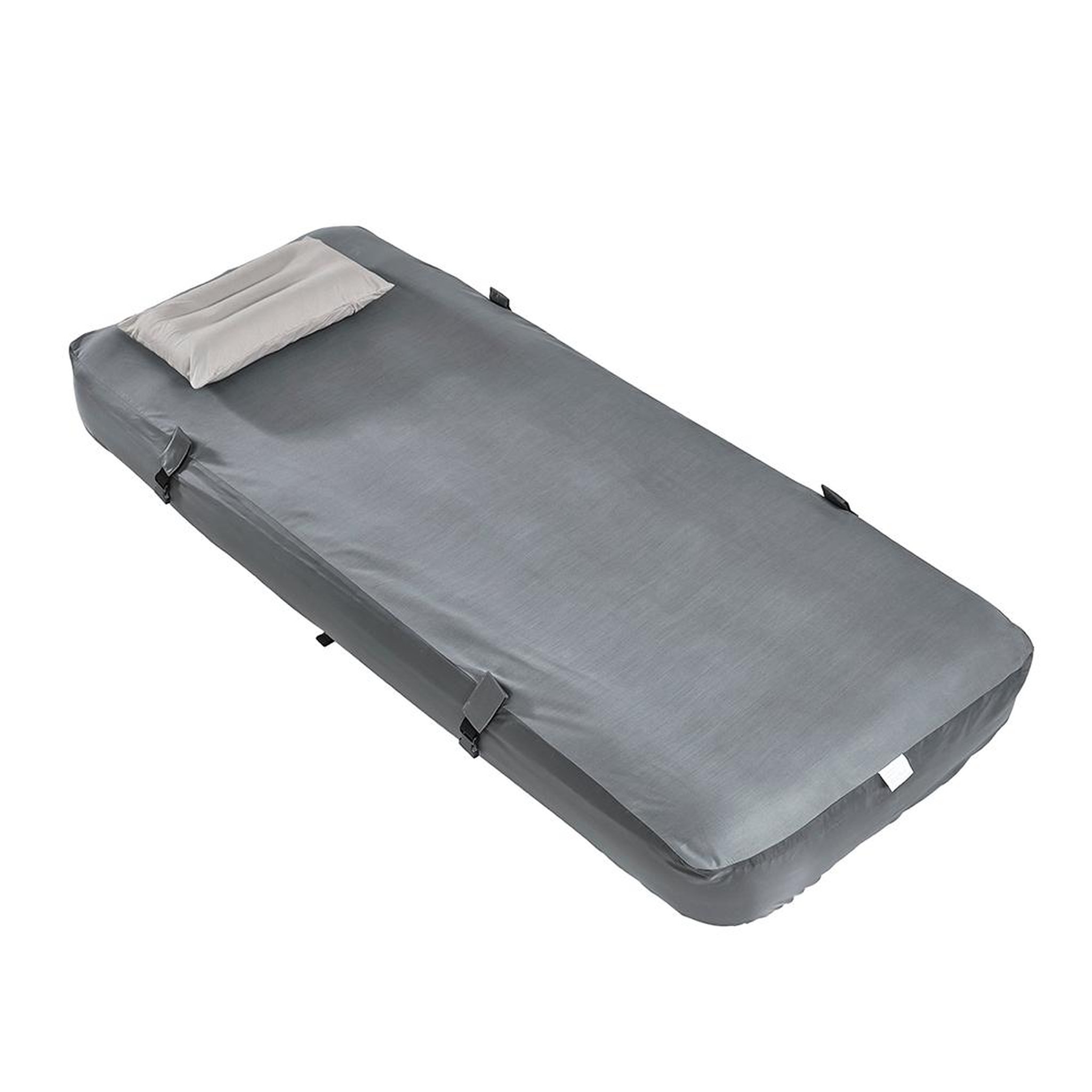 SOBUY Chaise Longue Gonflable Gris 191x76x22cm OGS32-II-HG-P01