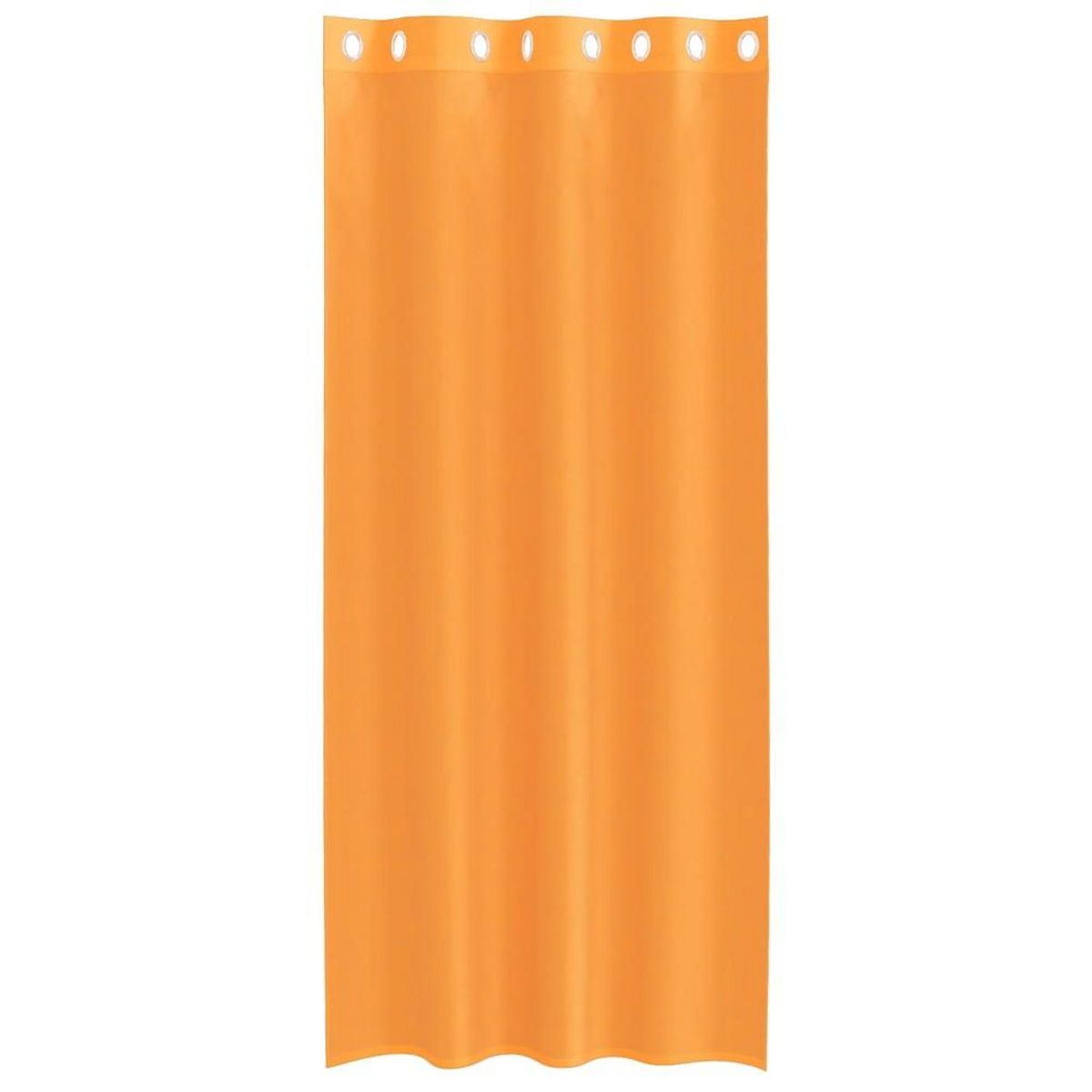 VIDAXL Rideaux en voile avec œillets 2 pcs orange 140x245 cm