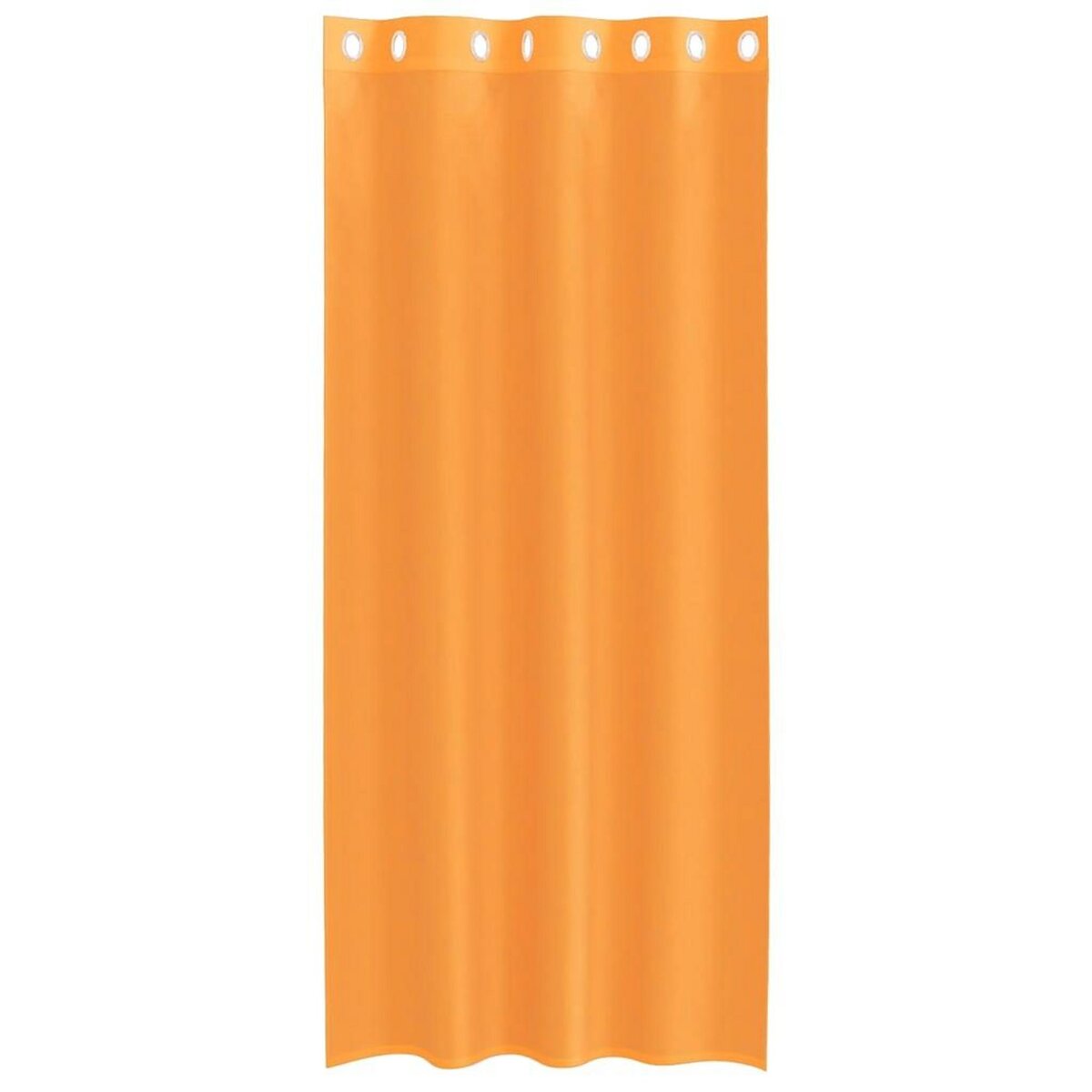 VIDAXL Rideaux en voile avec œillets 2 pcs orange 140x245 cm