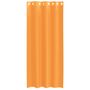 Voir la diapositive 4 : VIDAXL Rideaux en voile avec œillets 2 pcs orange 140x245 cm