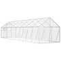 Voir la diapositive 5 : VIDAXL Voliere argente 1,79x8x1,85 m aluminium
