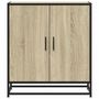 Voir la diapositive 4 : VIDAXL Buffet chene sonoma 68x35x76 cm bois d'ingenierie et metal