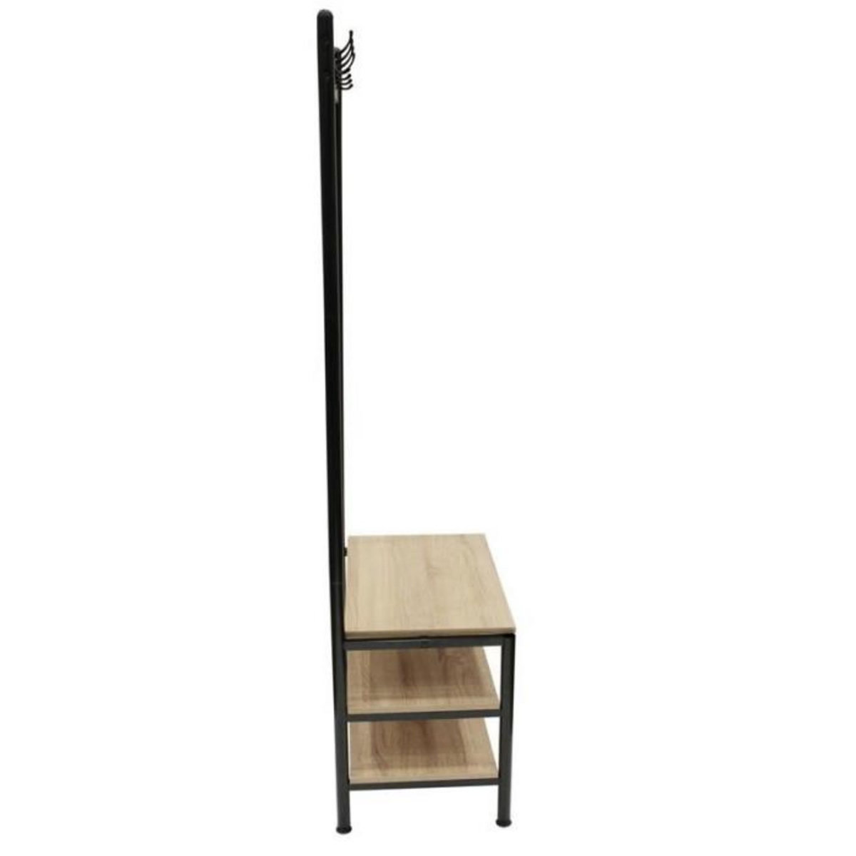 Paris Prix Porte-Manteaux Déco  Bois & Métal  175cm Naturel