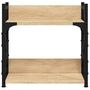 Voir la diapositive 4 : VIDAXL Support d imprimante à 2 niveaux chêne sonoma 40x20x40 cm