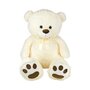 Voir la diapositive 2 : Nounours / Ajena Peluche Planet Pluch Ours crème 100 cm